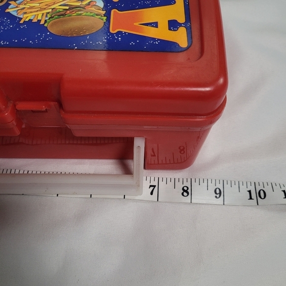 VTG 1987 ALF Red Plastic Lunchbox w/Thermos - Picture 14 of 15
